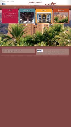 Vorschau der mobilen Webseite www.jemen-reisen.de, Jemen-Reisen