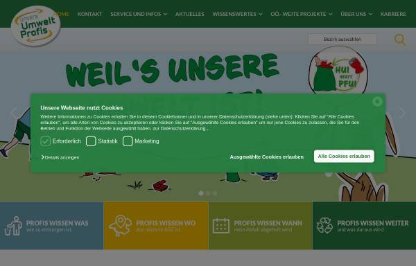 Vorschau von www.ooe-bav.at, Kommunale Abfallwirtschaft in Oberösterreich