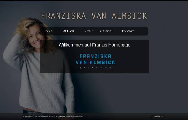 Almsick, Franziska van