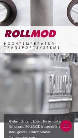 Vorschau der mobilen Webseite www.rollmod.de, Rollmod GmbH