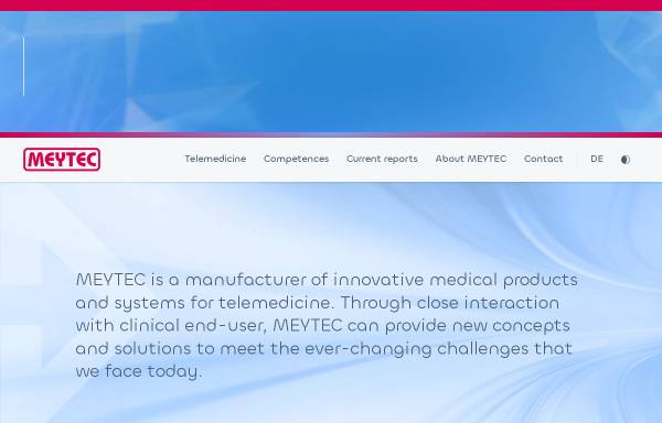 Vorschau von www.meytec.com, Meytec GmbH Informationssysteme