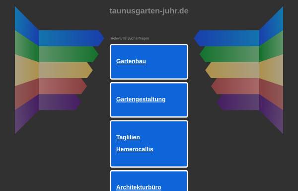Vorschau von www.taunusgarten-juhr.de, Taunusgarten Juhr