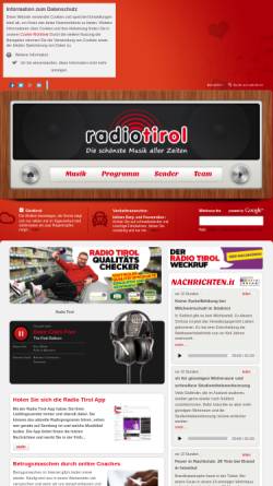 Vorschau der mobilen Webseite www.radiotirol.it, Radio Tirol
