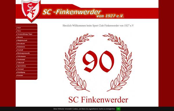 Vorschau von www.sc-finkenwerder.de, Sport Club Finkenwerder von 1927 e.V.