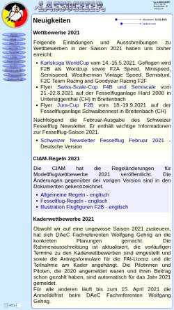 Vorschau der mobilen Webseite www.lassogeier.de, Lassogeier