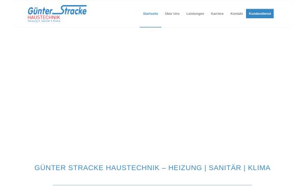 Vorschau von stracke-haustechnik.de, Günter Stracke GmbH