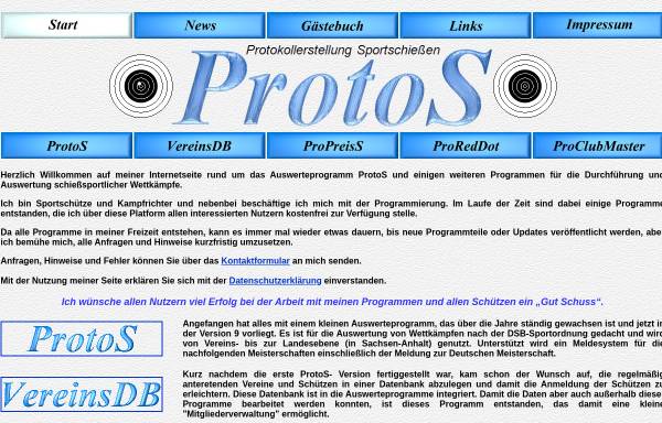 Vorschau von protos-programm.de, Protos