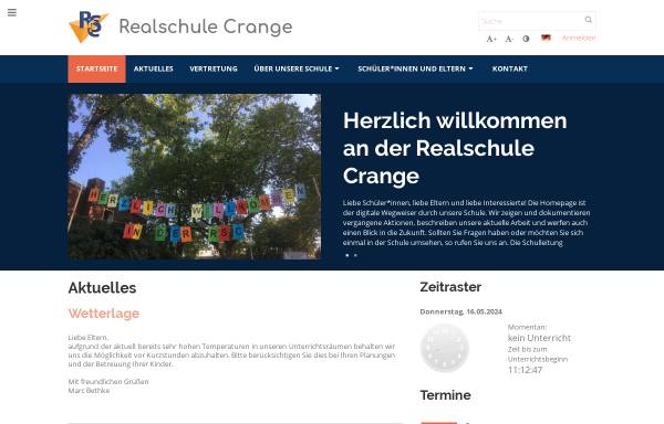 Vorschau von realschule-crange.de, Realschule Crange (RSC)