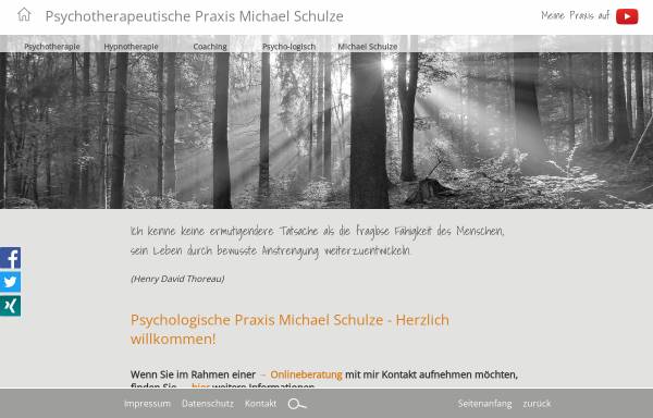 Dipl.-Psychologe Michael Schulze