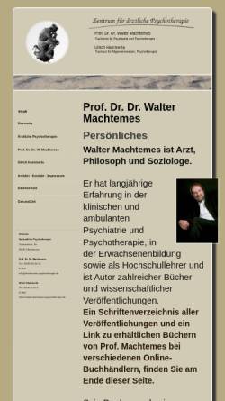 Vorschau der mobilen Webseite www.oberhausen-psychotherapie.de, Zentrum für ärztliche Psychotherapie