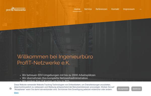 Vorschau von profit-netzwerke.de, profIT-Netzwerke