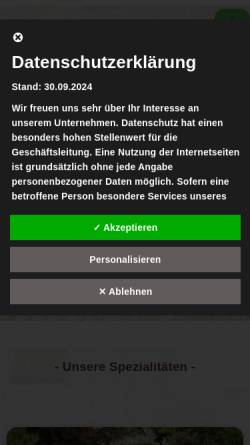 Vorschau der mobilen Webseite www.ecodeco.at, EcoDeco, Dr. Hector M. Endl