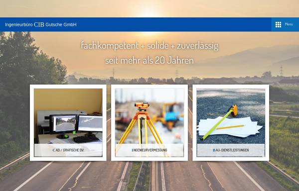 Vorschau von www.cib-gutsche.de, Ingenieurbüro CIB Gutsche GmbH
