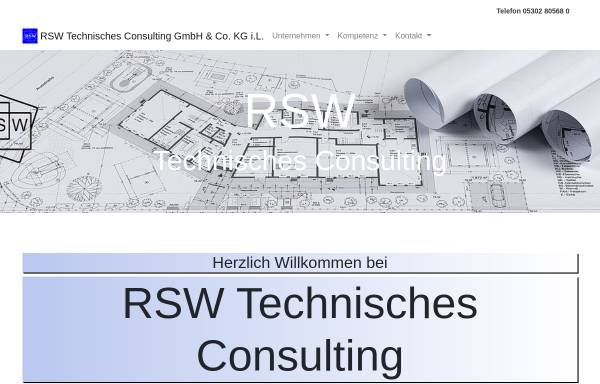 Vorschau von www.rsw-consulting.de, RSW Technisches Consulting GmbH & Co. KG