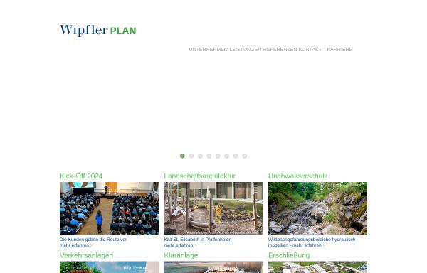 Vorschau von www.wipflerplan.de, Wipfler Planungsgesellschaft mbH