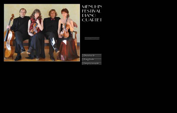 Vorschau von www.menuhinfestivalpianoquartet.de, Menuhin Festival Piano Quartet