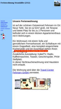 Vorschau der mobilen Webseite www.soelter-fehmarn.de, Ferienwohnung Sölter