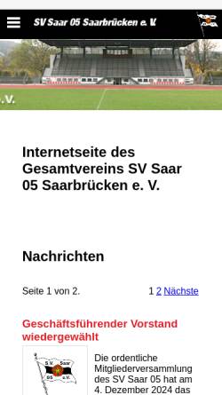 SV Saar 05 e.V. Fußball