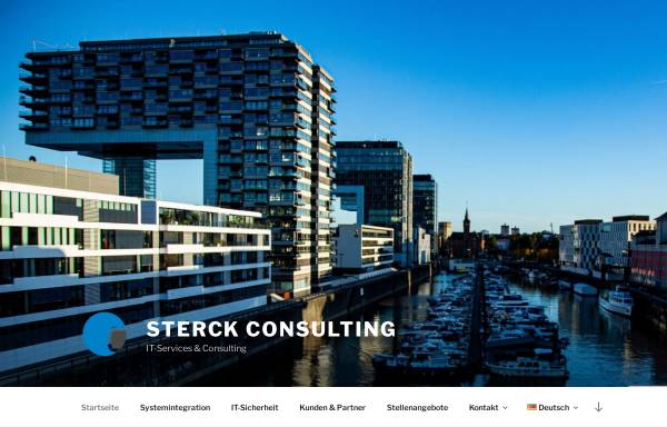 Vorschau von www.sterck.com, Sterck Consulting