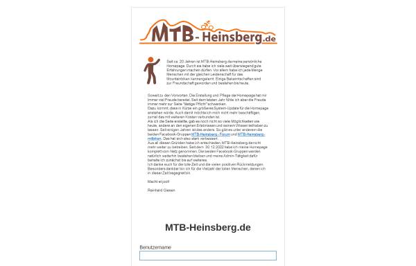 Vorschau von www.mtb-heinsberg.de, Heinsberger Region
