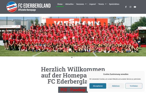 Vorschau von www.fcederbergland.de, FC Ederbergland