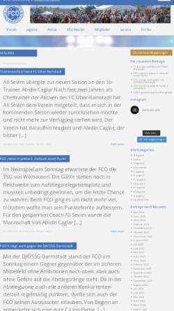 Vorschau der mobilen Webseite fc-ober-ramstadt.de, FC Ober-Ramstadt