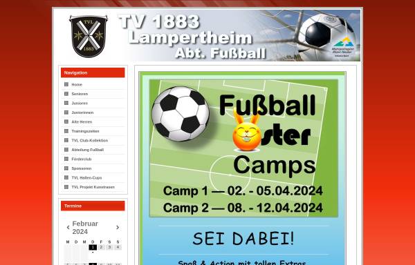 Vorschau von www.tvl-fussball.de, TV Lampertheim