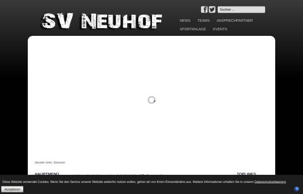 Vorschau von www.sv-neuhof.net, SV Neuhof 1895