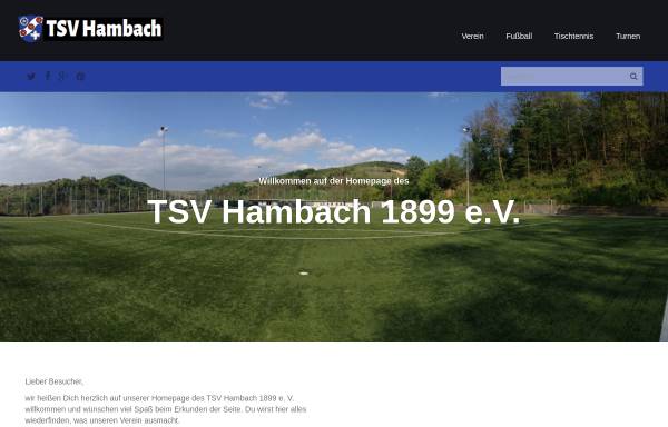 Vorschau von www.tsv-hambach.de, TSV Hambach