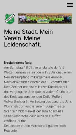 V.f.B. 09 Wetter