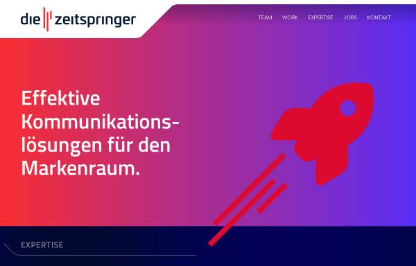 Vorschau von www.zeitspringer.de, Zeitspringer GmbH & Co. KG