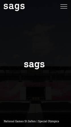 Vorschau der mobilen Webseite www.sags.ch, Sags GmbH