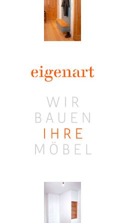 Vorschau der mobilen Webseite www.eigen-art.de, EigenArt GmbH
