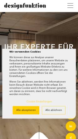 Vorschau der mobilen Webseite www.officeform.de, Officeform Design GmbH