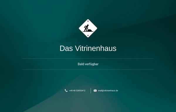 Vorschau von www.vitrinenhaus.de, Das Vitrinenhaus GbR