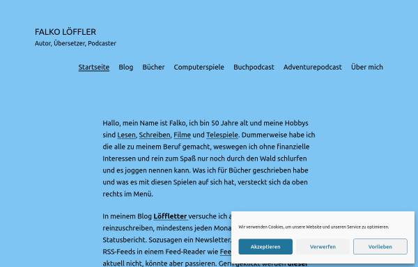 Vorschau von www.falkoloeffler.de, Löffler, Falko