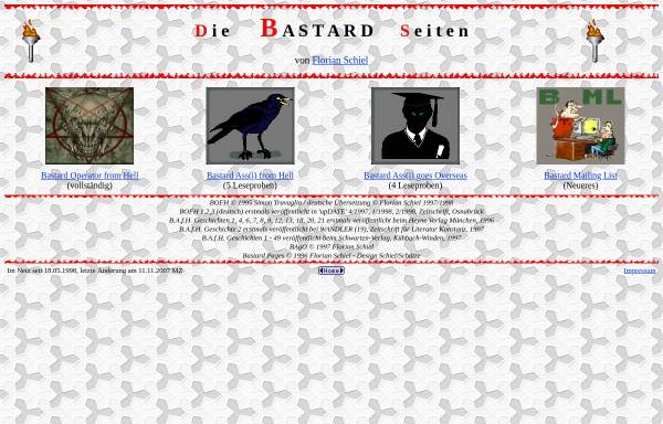 Vorschau von www.gimizu.de, Die Bastard Seiten - M. Zuther