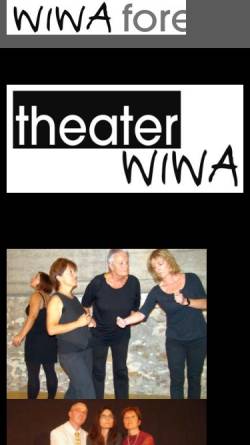 Vorschau der mobilen Webseite theaterwiwa.ch, Ueken, Theater WIWA