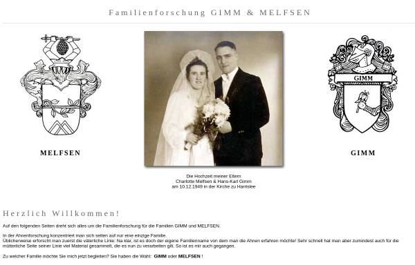 Vorschau von www.familie-gimm.de, Gimm