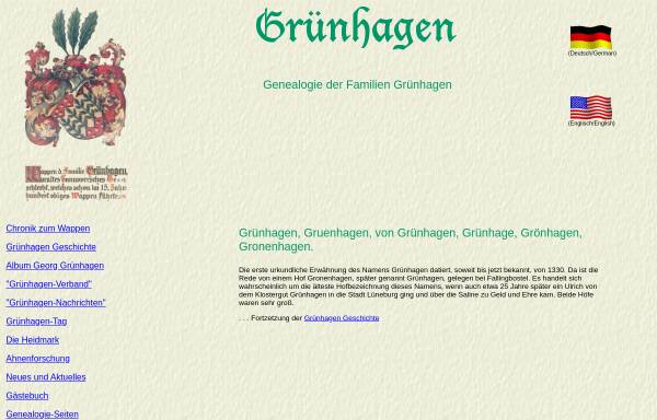 Vorschau von www.gruenhagen-chronik.de, Grünhagen