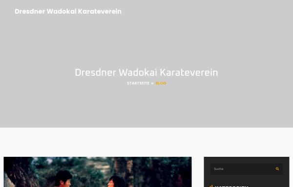 Vorschau von www.karate-wadokai-dresden-ev.de, Karate - Wado Kai - Dresden e.V.