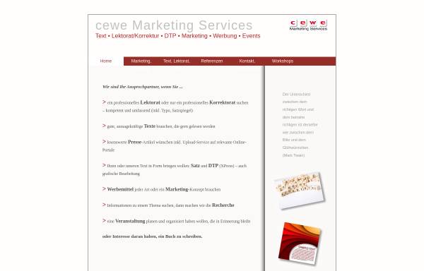 Vorschau von www.cewe-marketing.de, cewe Marketing Services