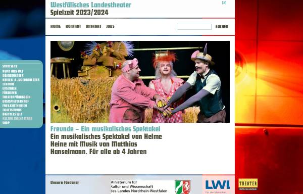 Vorschau von westfaelisches-landestheater.de, Castrop-Rauxel, Westfälisches Landestheater