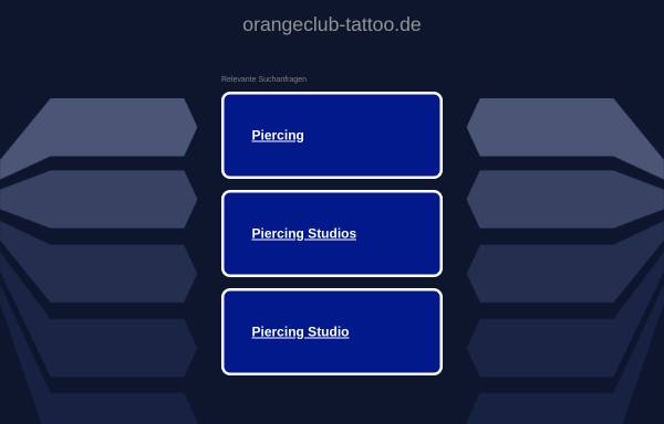 Vorschau von www.orangeclub-tattoo.de, Orange Club