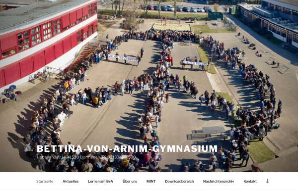 Vorschau von www.bva-dormagen.de, Bettina-von-Arnim-Gymnasium Dormagen