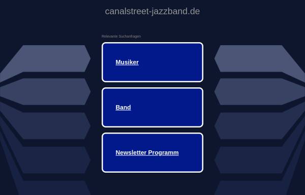 Vorschau von www.canalstreet-jazzband.de, Canal Street Jazz Band