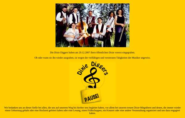 Vorschau von www.dixie-diggers.de, Dixie Diggers