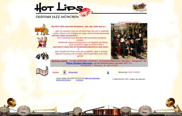 Vorschau von www.hotlips-jazz.de, Hot Lips