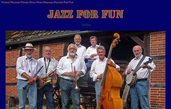 Vorschau von www.jazz-for-fun.de, Jazz For Fun