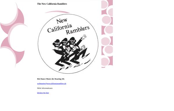 Vorschau von www.newcaliforniaramblers.de, New California Ramblers